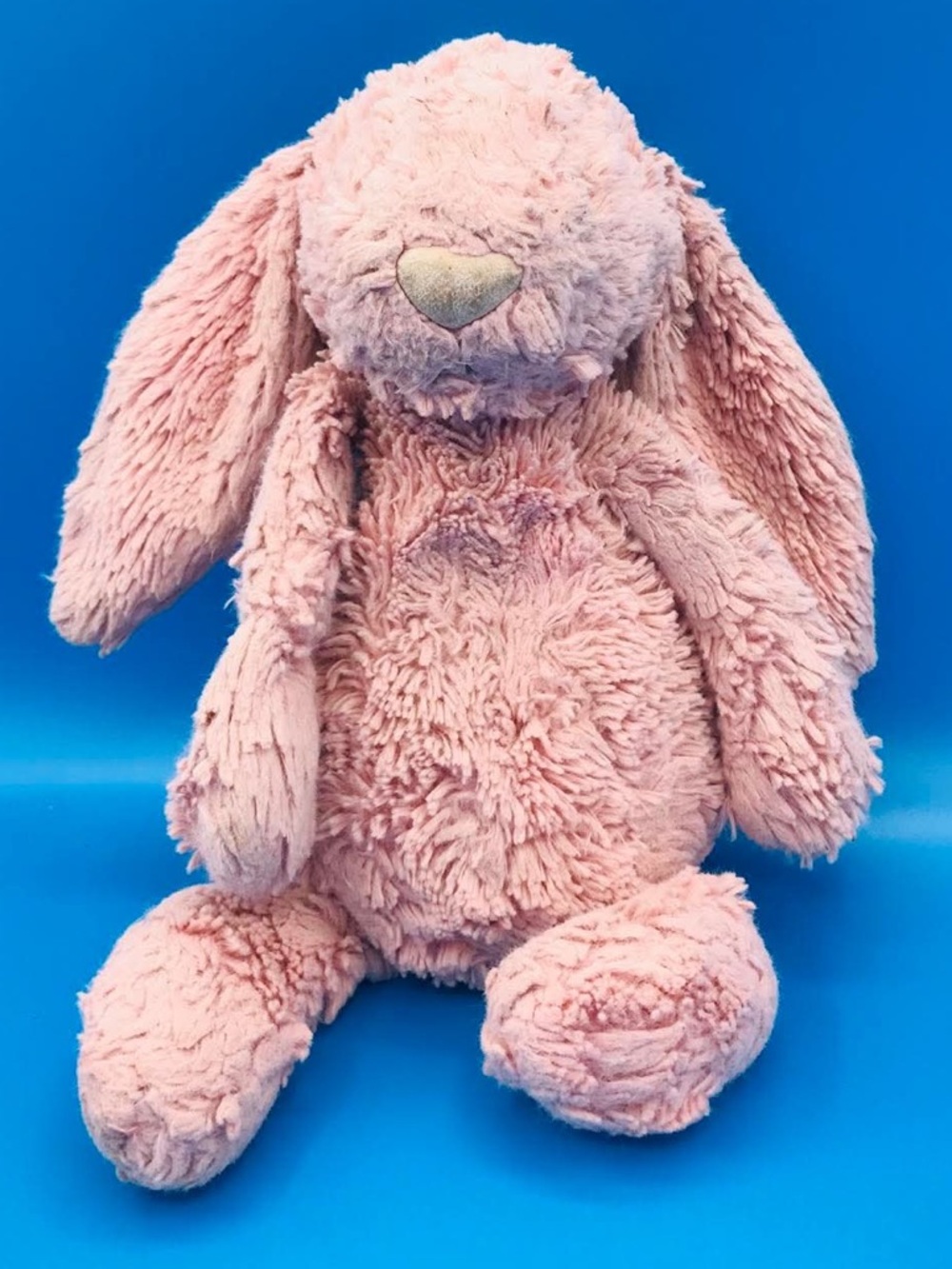Authentic Jellycat London Bashful Pink Bunny - Medium 12" Blush Rabbit